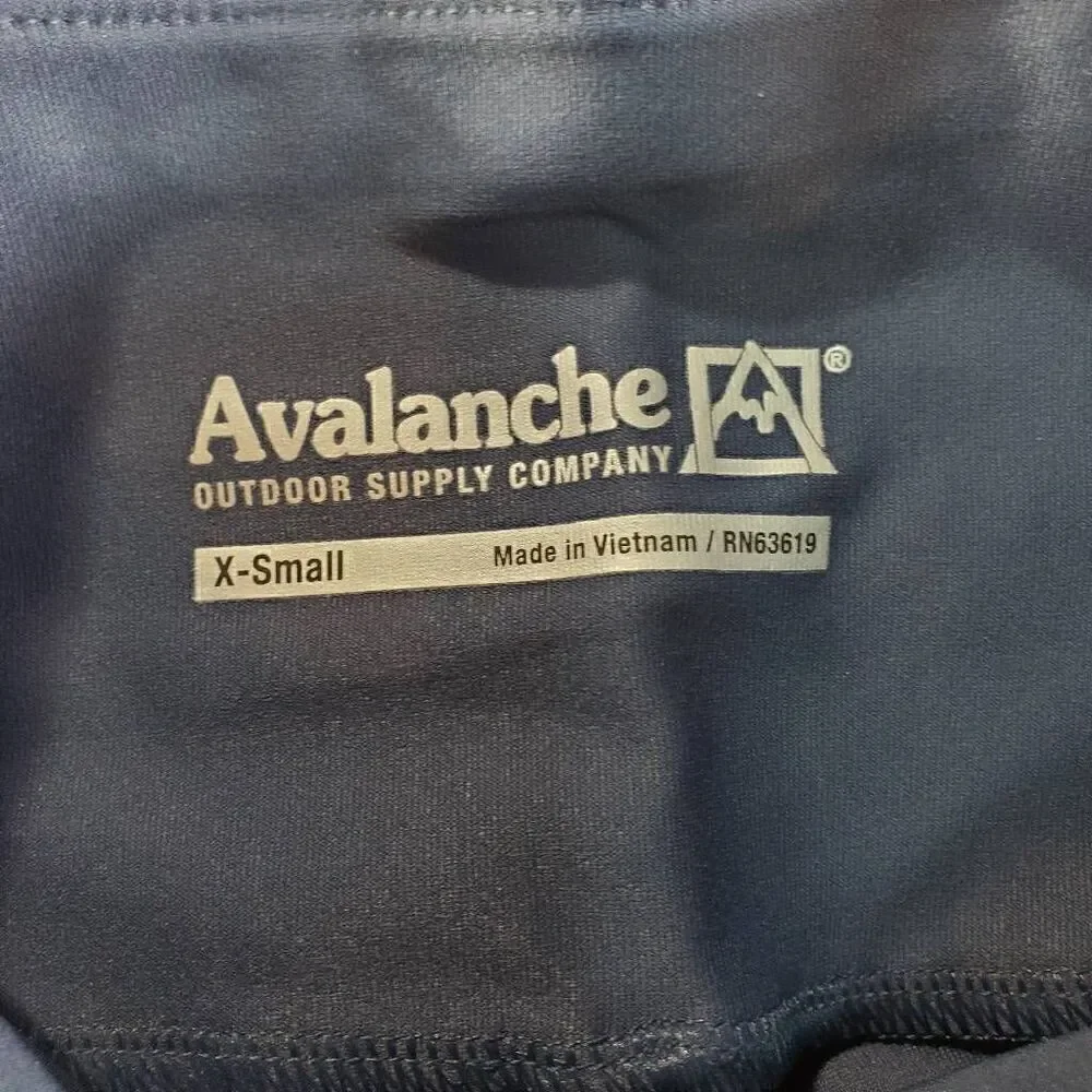 Avalanche Pants Womens XS Blue High Waisted Compression Leggings